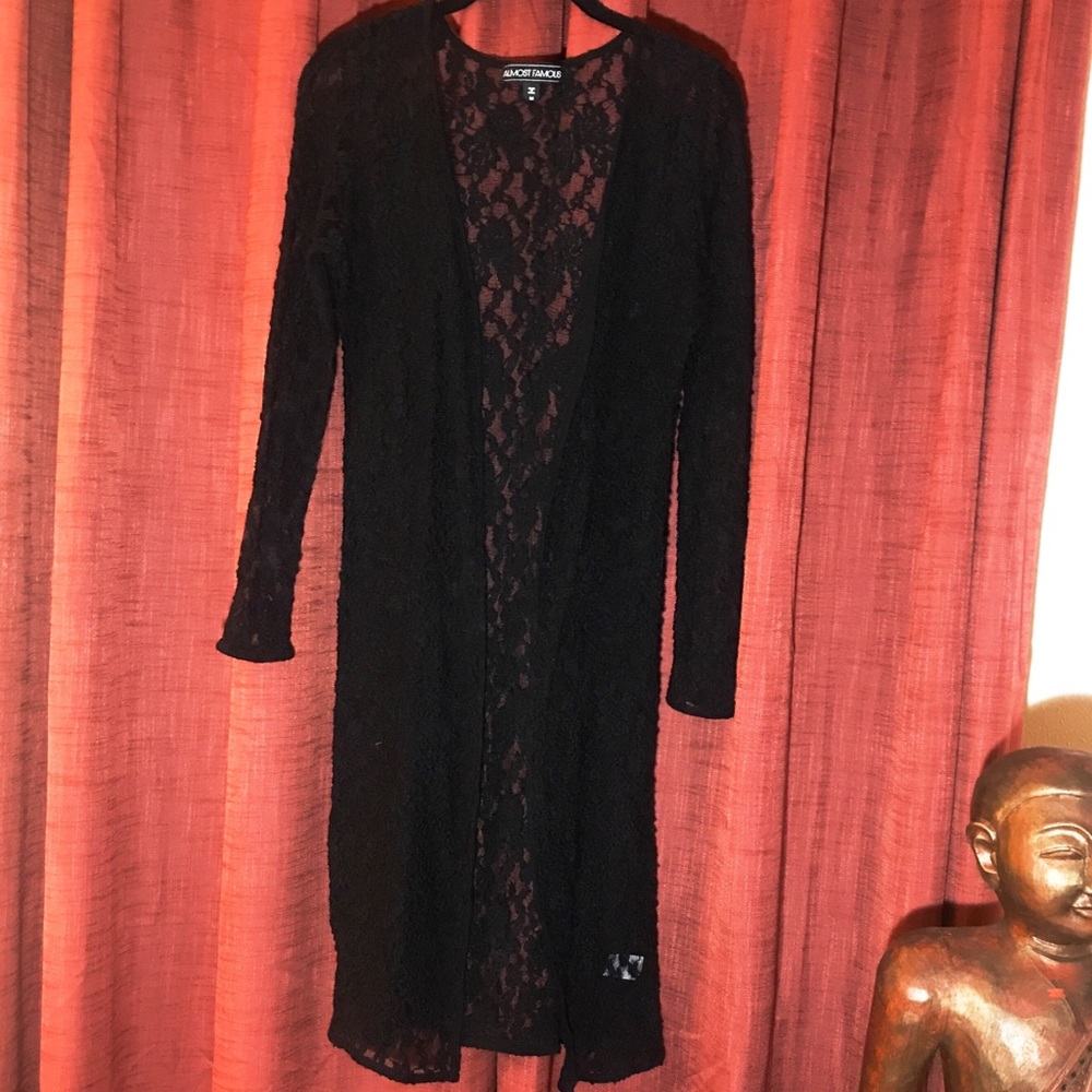 Black Lace Duster